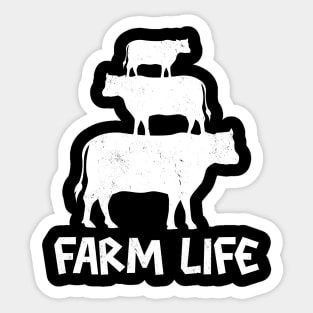 Farm Life Animals Sticker